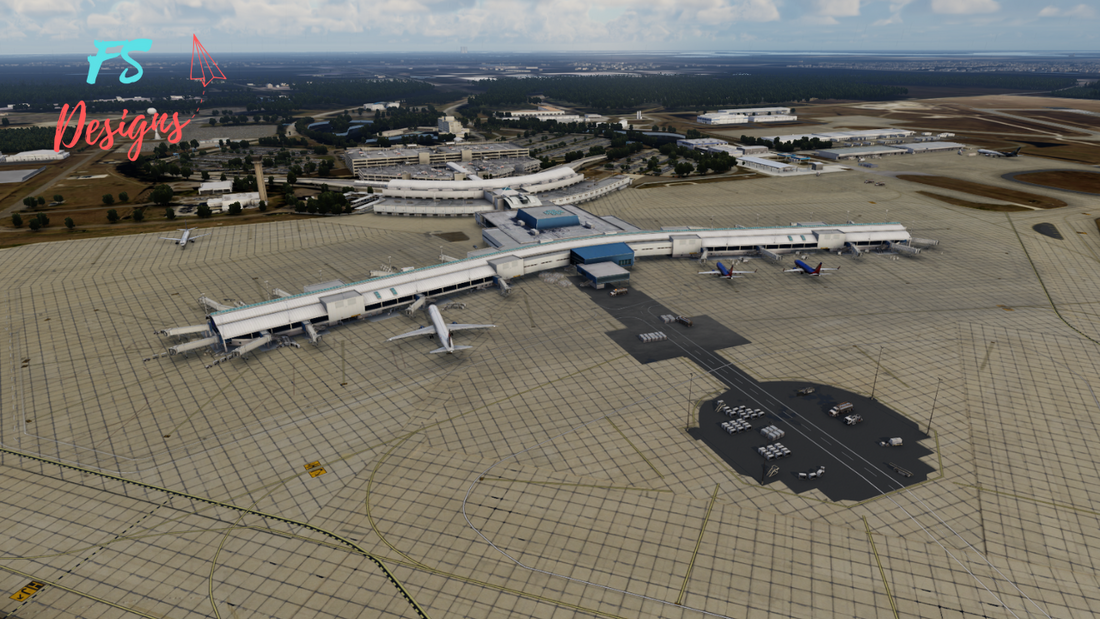 KJAX Jacksonville International Airport Released!